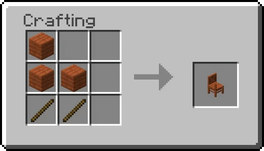 Wooden Chairs Minecraft screenshot 2