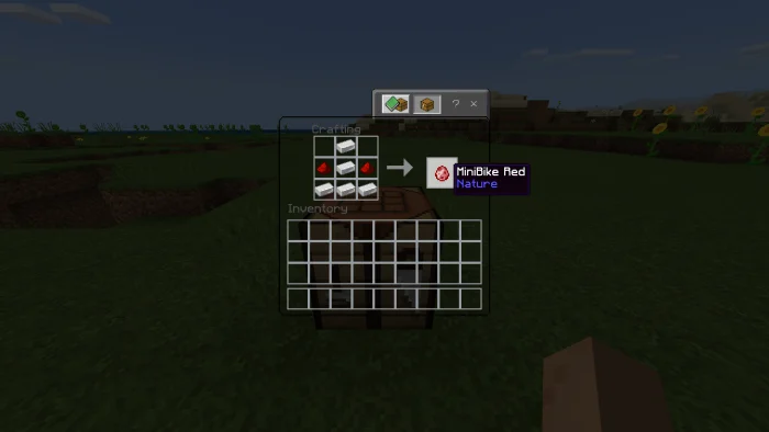 Simple Minibike Minecraft screenshot 1