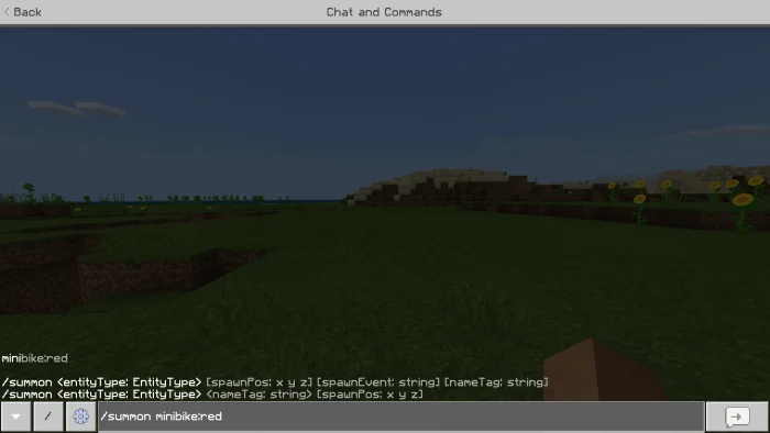 Simple Minibike Minecraft screenshot 3
