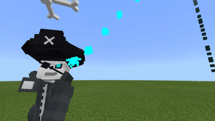 Pirate Sans Undertale Minecraft screenshot 1