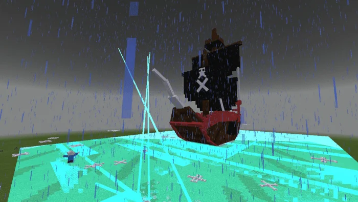 Pirate Sans Undertale Minecraft screenshot 2