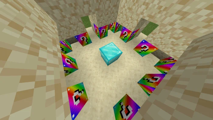 Rainbow Lucky Block Minecraft screenshot 3