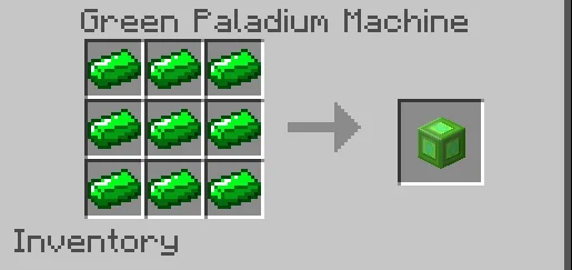 Green Paladium Minecraft screenshot 5