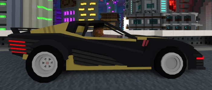 Cyberpunk 2077 Addon Minecraft screenshot 2