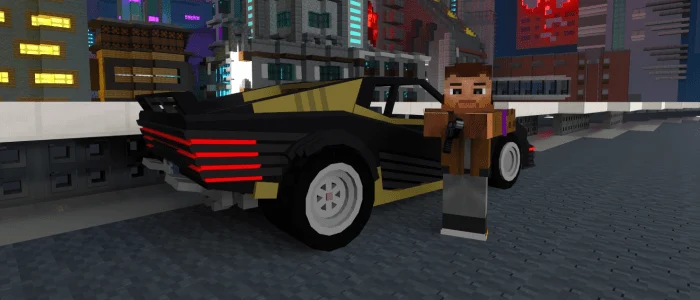 Cyberpunk 2077 Addon Minecraft screenshot 7