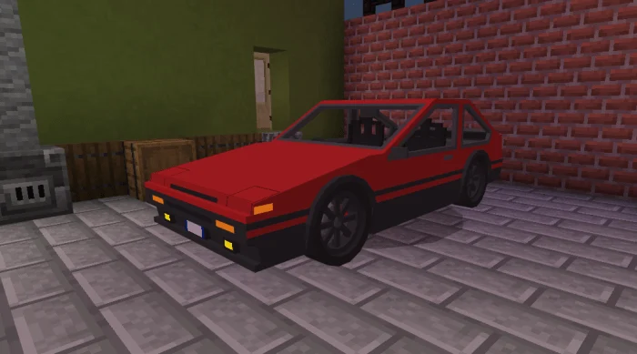 Toyota Sprinter Trueno Minecraft screenshot 2