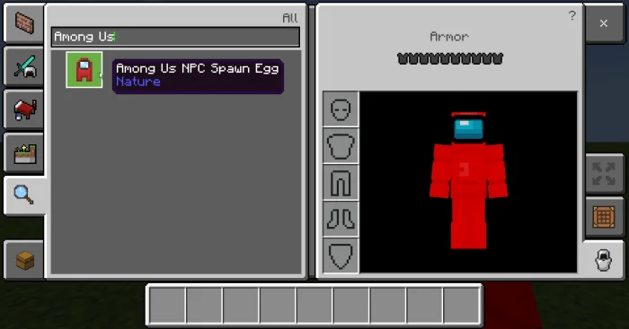Among Us NPC Minecraft screenshot 1