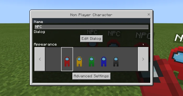 Among Us NPC Minecraft screenshot 3