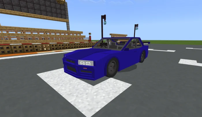 Nissan GTR R34 Minecraft screenshot 1