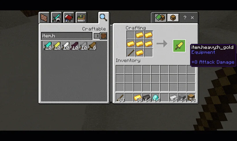 Heavy Swords Addon Minecraft screenshot 2