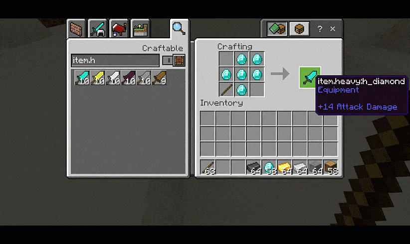 Heavy Swords Addon Minecraft screenshot 4