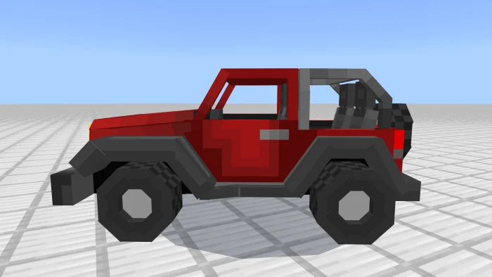 The Ultimate Jeep Minecraft screenshot 1