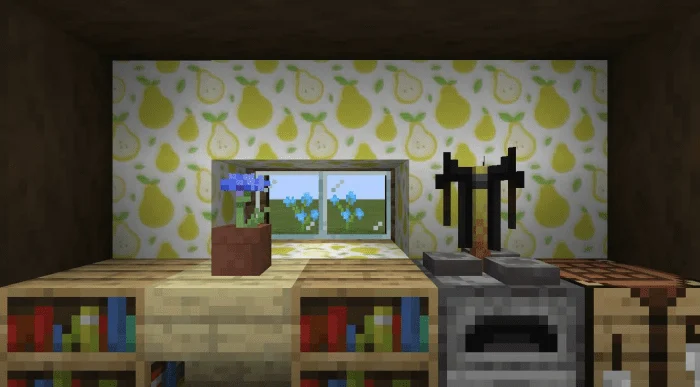 The Wallpaper Minecraft screenshot 2
