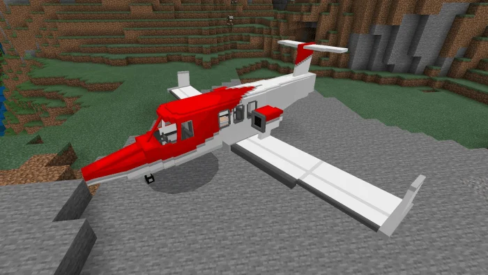 PlaneCraft Add-on Minecraft screenshot 3