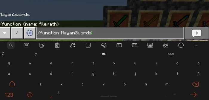 MayanSwords Minecraft screenshot 1