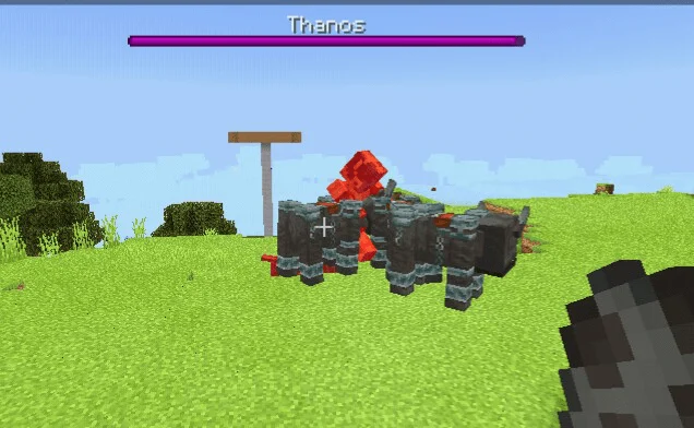 Thanos Boss Minecraft screenshot 1