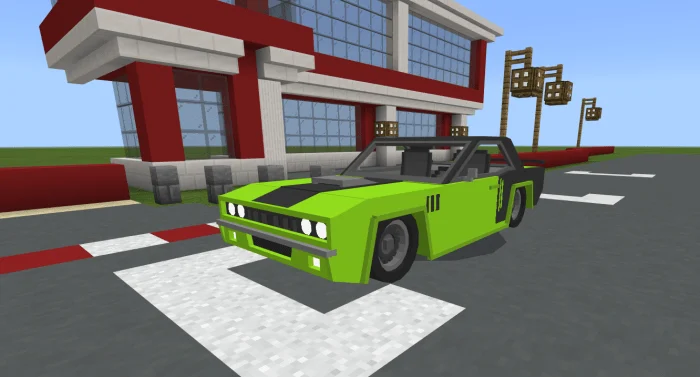 Motorsports and Rally Vehicles Minecraft screenshot 1