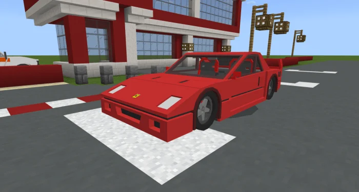 Motorsports and Rally Vehicles Minecraft screenshot 2