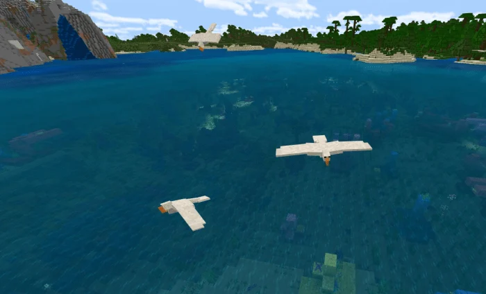 Hawks and Crows and Seagulls Minecraft screenshot 1