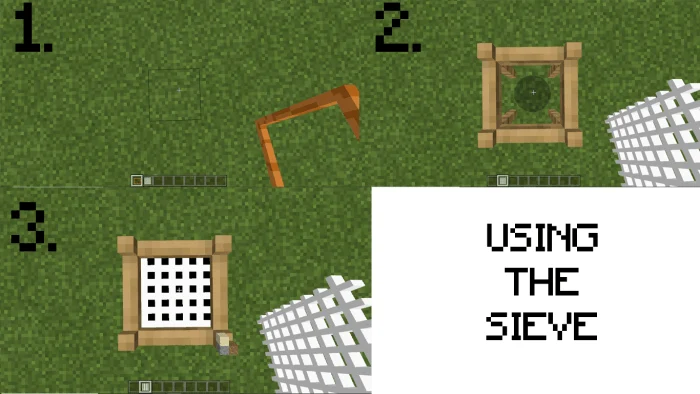 Sieves Add-on Minecraft screenshot 1