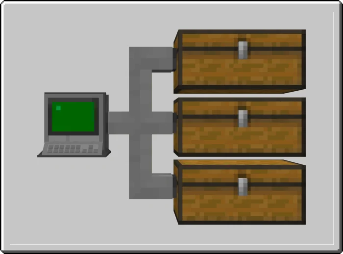 Storage Management Terminal Minecraft screenshot 1