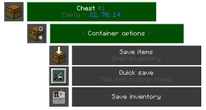 Storage Management Terminal Minecraft screenshot 3