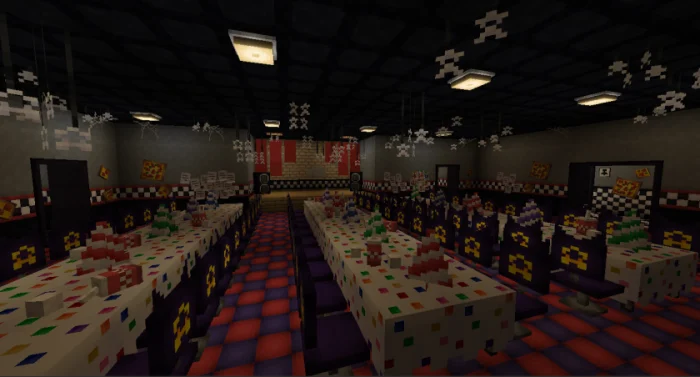 FNAF blocks Minecraft screenshot 3
