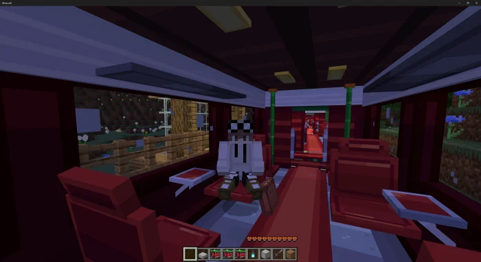 Simplistic Rideable Train Minecraft screenshot 2