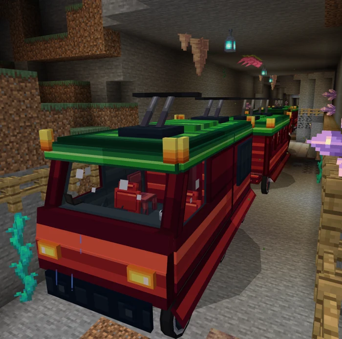 Simplistic Rideable Train Minecraft screenshot 6