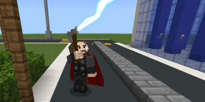 Marvel vs DC Superheroes Minecraft screenshot 1