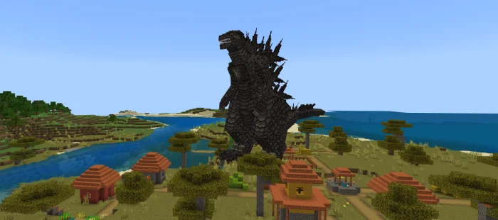 Godzilla Tyrant Minecraft screenshot 1