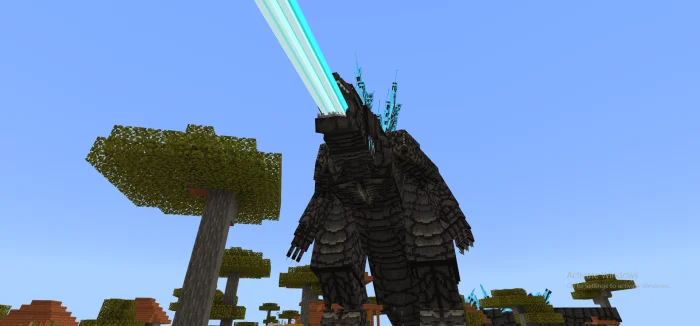 Godzilla Tyrant Minecraft screenshot 2
