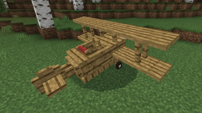 Wooden Plane Minecraft screenshot 1
