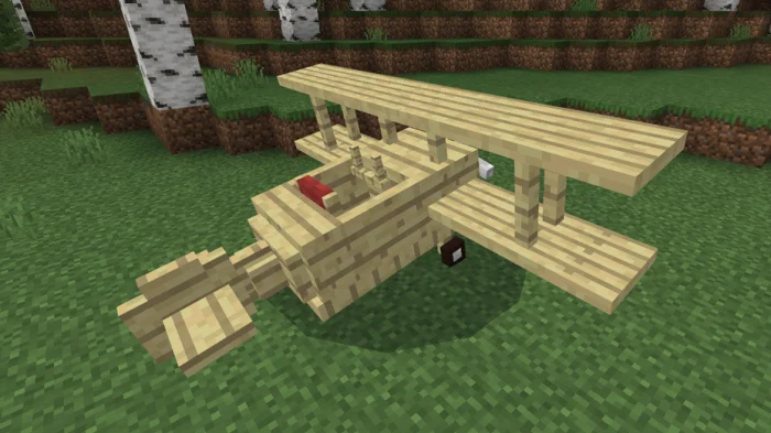 Wooden Plane Minecraft screenshot 2