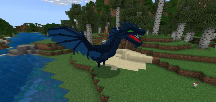 Serpent's Aegis Dragons Minecraft screenshot 2