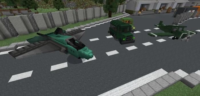 Military Craft Vehicles Minecraft screenshot 3