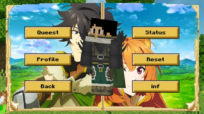 Shield hero Minecraft screenshot 2