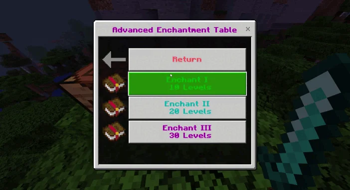 System Enchantements Minecraft screenshot 3
