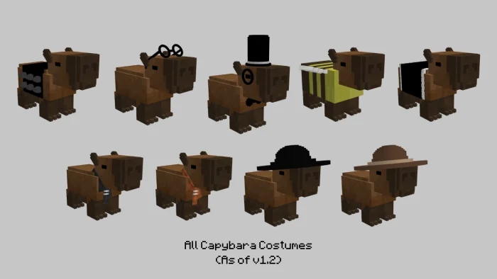 Capybaras Minecraft screenshot 6