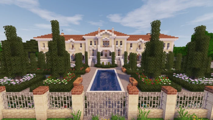 Italian Style Villa Minecraft screenshot 1