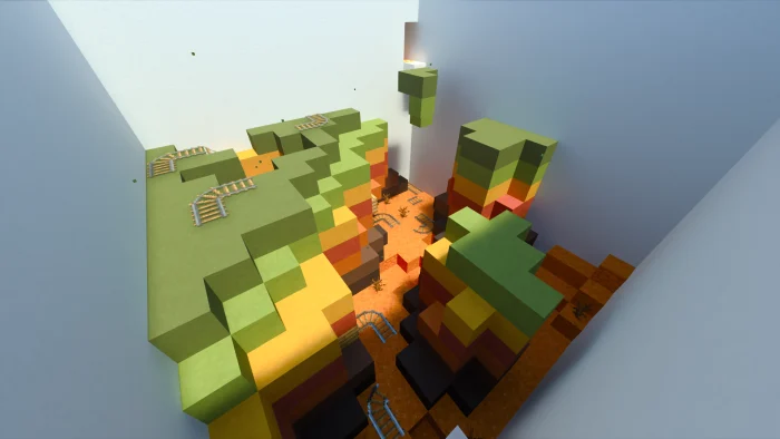 Chill Parkour 25 levels Minecraft screenshot 1