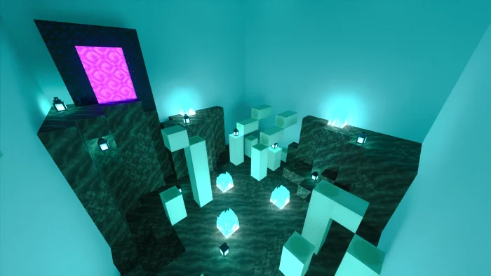 Chill Parkour 25 levels Minecraft screenshot 2