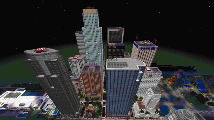 Minecraft Modern City Map Minecraft screenshot 1