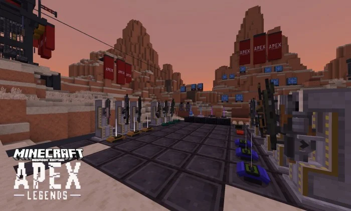 APEX Legends - Firing range Minecraft screenshot 1