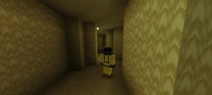 Lost in the backrooms Minecraft screenshot 1