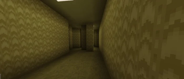 Lost in the backrooms Minecraft screenshot 3