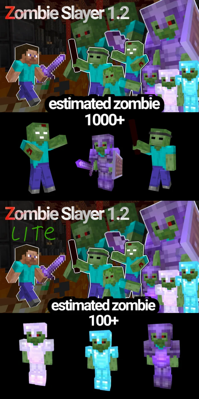 Zombie Slayer Minecraft screenshot 1