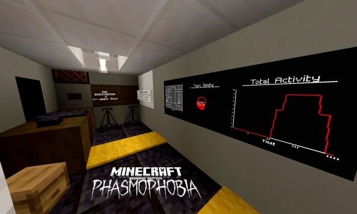 PHASMOPHOBIA Map Minecraft screenshot 2
