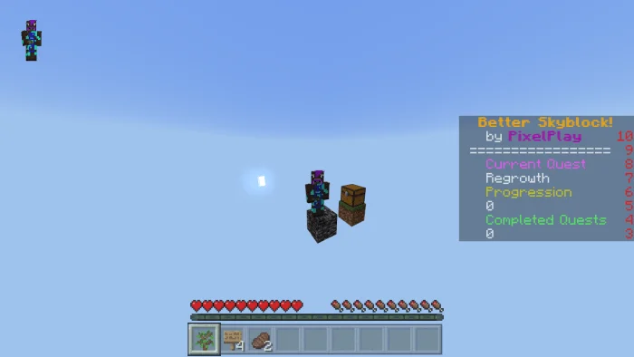 Better skyblock Minecraft screenshot 1