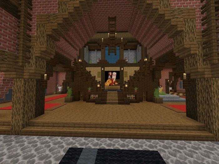 Green Land Estate Mansion (Narnia world) Minecraft screenshot 1